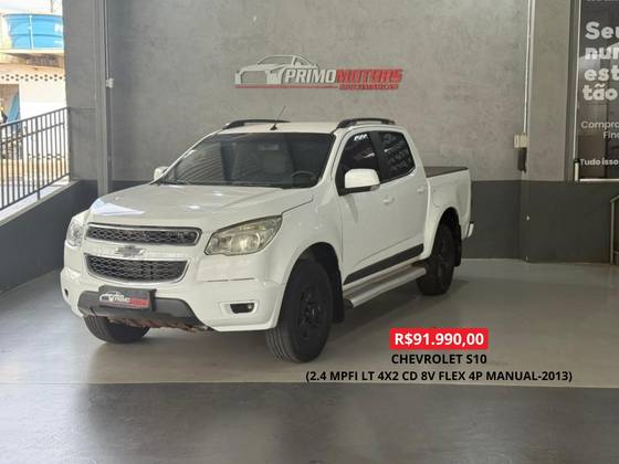 CHEVROLET S10 2.4 LT 4X2 CD 8V FLEX 4P MANUAL